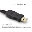 3M Guitar Bass 1/4'' USB to 6.3mm Jack Link Connection Instrument Adapter - Tavice