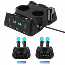 4 in 1 Charger Charging Dock For Sony PS4 Playstation 4 VR PSVR Move Controllers - Tavice