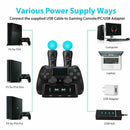 4 in 1 Charger Charging Dock For Sony PS4 Playstation 4 VR PSVR Move Controllers - Tavice