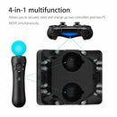 4 in 1 Charger Charging Dock For Sony PS4 Playstation 4 VR PSVR Move Controllers - Tavice