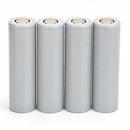 [4 Pack] 18500 3.7V High Capacity 2400mah Li - Ion Rechargeable Batteries - Battery Mate