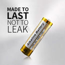 [4 Pack] AA Batteries 1.5V LR6 Alkaline Batteries for Remote Control, Clock, Toys, Wireless Mouse - Tavice