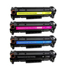 4 Pack Compatible HP CF500X CF501X CF503X CF502X Toner Cartridge - Tavice