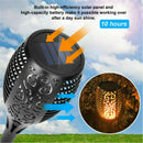 4 Pack Flame Solar Torch Light Waterproof Flickering Dancing Garden Lantern Lamp - Tavice