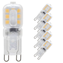 4 Pack | G9 LED Light Bulbs Non-Dimmable Warm White 3000K for Landscape Ceiling - Tavice
