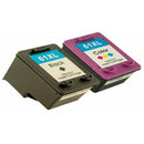 [4 Pack] HP 61XL Compatible High Yield Inkjet Cartridges [2BK+2Tri] - Tavice