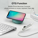 4 Port USB C HUB 3.0 Type C Multi Splitter OTG Adapter for PC Laptop Mac Android - Tavice