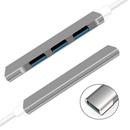 4 Port USB C HUB 3.0 Type C Multi Splitter OTG Adapter for PC Laptop Mac Android - Tavice