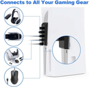 4 Ports Hub USB Adapter Connector Extender High Speed For Sony PlayStation 5 PS5 - Tavice