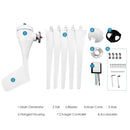 400W DC 12V 5 Blades Wind Turbine Generator With Charger Controller Home Power - Tavice