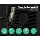 48 Pack| Acoustic Soundproof Foam Sound Absorbing Panels 30×30×5cm - Tavice