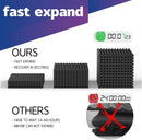 48 Pack| Self Adhesive Studio Acoustic Foam Sound Proofing Panel Strong Absorption (30cm x 30cm x 5cm) - Tavice