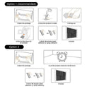 48 Pcs Acoustic Panel Soundproof Studio Foam for Wall Sound-Absorbing Panel | Blue - Tavice