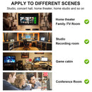 48PCS Hexagon Acoustic Foam Panels Sound Absorbing Wall Proof Noises Tiles I2M9 - Tavice