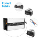 48V/6A Battery Golf Cart Charger For Star Ez Go Club Car DS TXT Yamaha +AU Plug - Tavice