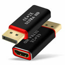 4K Display Port to HDMI Female Adapter Converter DisplayPort DP to HDMI - Tavice