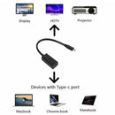 4K Type C USB-C to HDMI Adapter USB C 3.1 Cable 30Hz For MacBook ChromeBook - Battery Mate