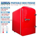 4L Retro Mini Portable Fridge Cosmetic Beauty Car Caravan Medication freeze - Tavice