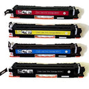 4x Generic CE310A CE311A CE312A CE313 Toner Cartridge CP1025NW LaserJet PRO100 - Tavice