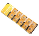 5 Pack AG1/LR621/SR621SW/LR60/364 Button Batteries 1.5V Alkaline Cell EXP2027/12 - Tavice
