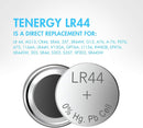 [5 Pack] LR44 High Capacity AG13 357 303 SR44 Battery Premium Alkaline Battery 1.5V Button Coin Cell Batteries (Copy) - Tavice