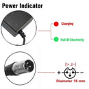 [5 Pins] 54.6V 2A Lithium Battery Power Adapter Charger For 48V Electric Bike Scooter eBike - Tavice