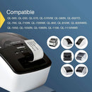 5 Rolls | Compatible Brother DK-22205 62mm x 30.48m(2-3/7" x 100') Continuous Length Paper Tape Labels With Out Cartridge - Battery Mate