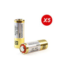 5 x A23/23A/8LR932 12V Powercell Alkaline Battery Batteries for Alarm/Remote - Tavice