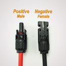 50 AMP Aderson plug to MC-4 Solar Panel Cable Wiring Y Adaptor Connector 30CM - Tavice