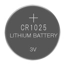 50 Pack CR1025 Lithium Batteries - Tavice