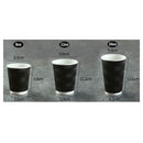 [500] Disposable Coffee Cups 8oz 12oz 16oz Bulk Paper Triple Wall Take Away - Tavice