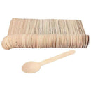 500 Pack | Eco Friendly Wooden Cutlery Spoon Natural - Tavice