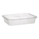 500ml (Small) | 100 Pack Food Containers Takeaway Storage Box - Tavice