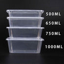 500ml (Small)| 600 Pack Food Containers Takeaway Storage Box - Tavice