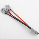 50Amp Anderson Plug Connector 6mm Double Y Adaptor 1 to 2 Automotive Cable - Tavice