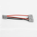 50Amp Anderson Plug Connector 6mm Double Y Adaptor 1 to 2 Automotive Cable - Tavice
