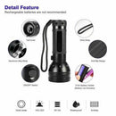 51 LED UV Flashlight Torch Light Lamp Ultraviolet Blacklight Aluminum 395 nM AUS - Battery Mate