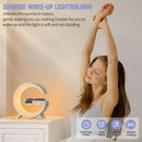 5in1 15W Wireless Fast Charger Smart Bluetooth Speaker with Alarm Clock LED Lamp - Tavice