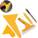 5Pcs Window Tint Tools Kit Car Auto Film Tinting Scraper squeegee Installation - Tavice