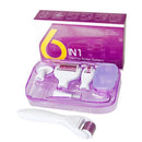 6 in 1 Derma Roller Kit, Cosmetic Micro-Needling Instrument Skin Care Tool - Tavice