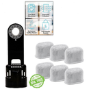 6 Pack | Water Filters for Breville Oracle BES980 (Batch 1751 & earlier) Coffee Machine - Tavice