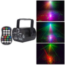 60 Patterns LED Stage Lighting RGB Laser Projector Disco Party Club DJ Lights AU - Tavice