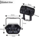 60 Patterns LED Stage Lighting RGB Laser Projector Disco Party Club DJ Lights AU - Tavice