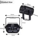 60 Patterns LED Stage Lighting RGB Laser Projector Disco Party Club DJ Lights AU - Battery Mate