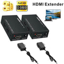 60M 1080P HDMI Network Extender Over Single Amplifier Cable CAT5E/6 Ethernet - Tavice