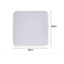60W | Ultra-Thin 5CM LED Ceiling Down Light Surface Mount Living Room White - Tavice