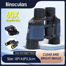 60X60 Day Night Vision Binoculars Telescope 3000M Waterproof Outdoor Travel Hunt - Tavice