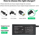 65W 19V 3.42A Laptop Charger Compatible for Acer Spin 3 SP314 - 53N, Aspire, Chromebook, TravelMate & Iconia (3.0x1.1mm Tip) - Tavice