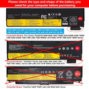 68+ Battery Compatible for Lenovo Thinkpad T440 T440S T450S 48Wh X240 X240S X250 X260 X270 - Tavice