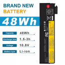 68+ Battery Compatible for Lenovo Thinkpad T440 T440S T450S 48Wh X240 X240S X250 X260 X270 - Battery Mate